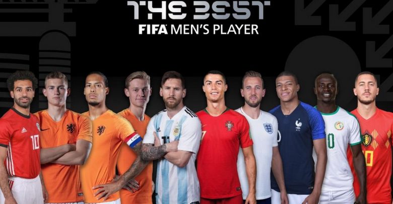 The 10 nominees for FIFA's The Best 2019 award