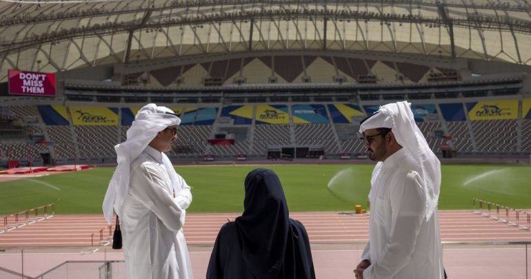 Amir tours facilities of IAAF World Athletics Championships Doha 2019