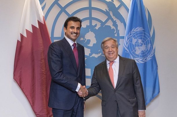Amir meets UN chief