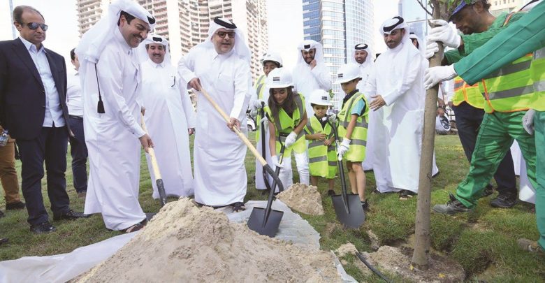 Works in progress to increase green areas by over 10 million sqm by 2022