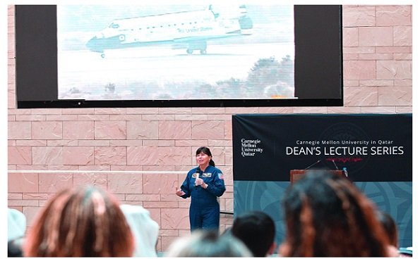An astronaut demonstrates her experiences in decision-making