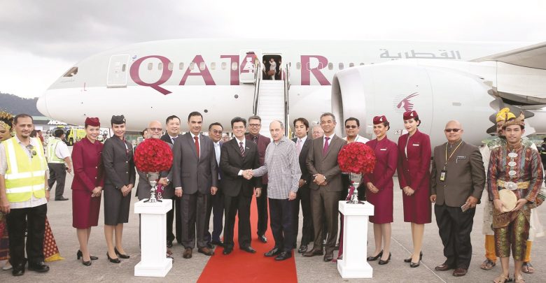 Qatar Airways touches down in Langkawi