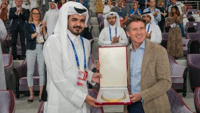 Amir receives IAAF Golden Order of Merit