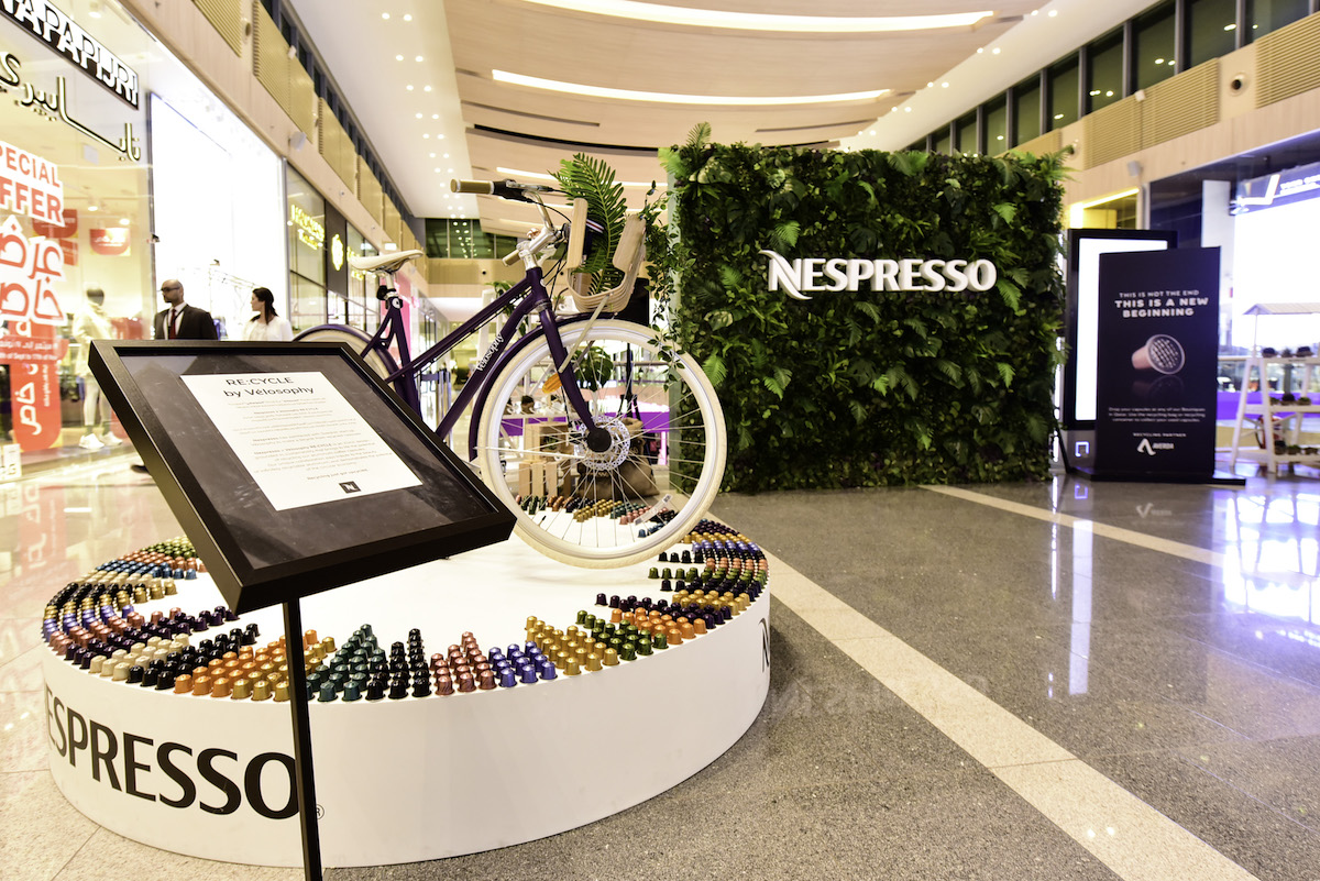 نسبريسو تقدم دراجات هوائية مصنوعة من كبسولات قهوة" مُعاد تدويرها
