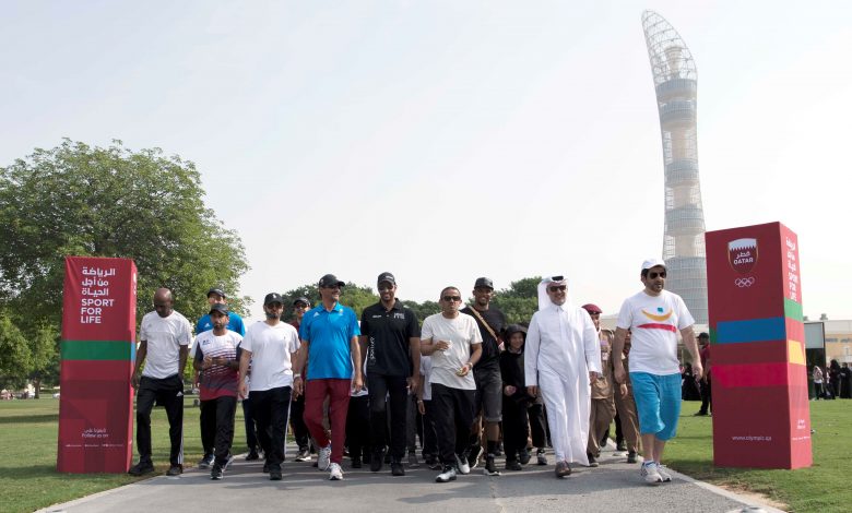 Qatar Olympic Committee to celebrate World Walking Day