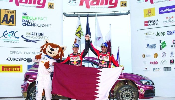 Qatari dominance in the Middle East Rally