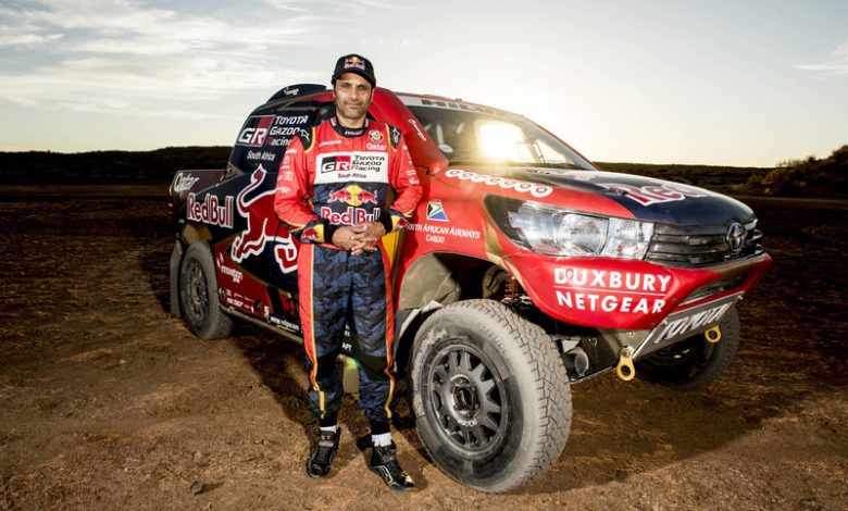Nasser Al-Attiyah participates in Dakar Rally