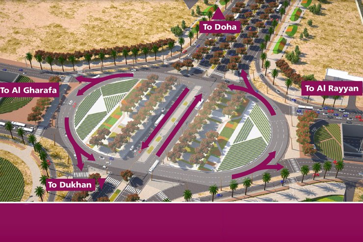 Ashghal to open Tilted Intersection to traffic on Friday