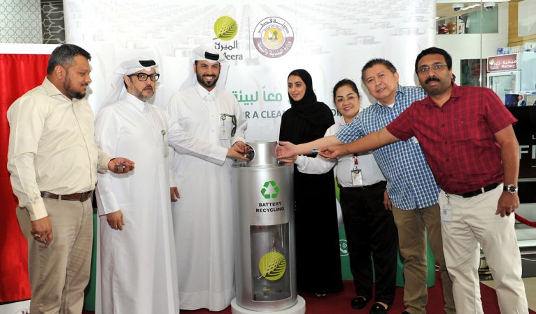 Al Meera launches initiative to recycle used batteries