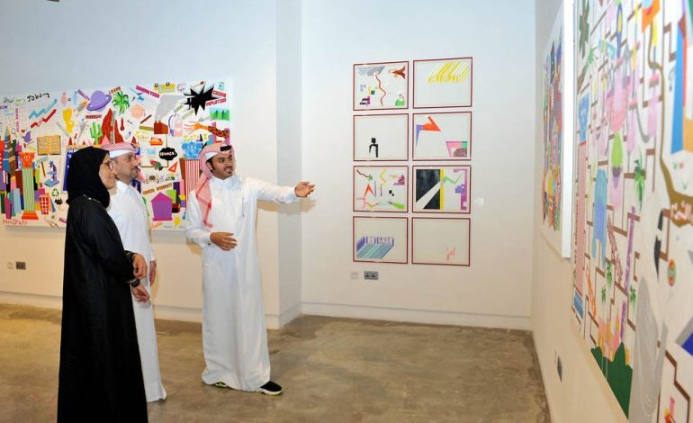 ‘40 Minus’ exhibition features Qatari artists