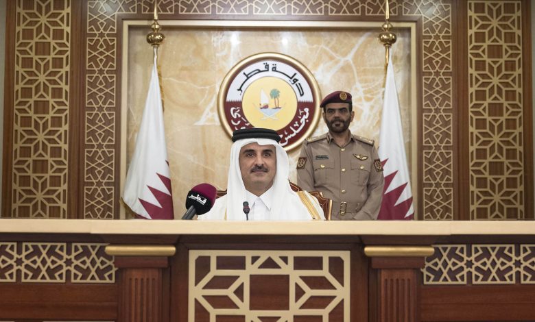 HH The Amir Inaugurates the 48th Ordinary Session of Shura Council
