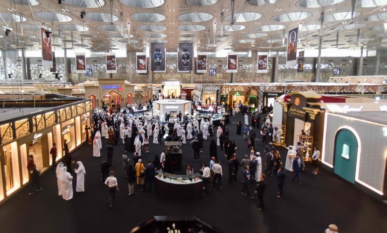 معرض الدوحة للمجوهرات والساعات يعود لعشاق الفخامة والأناقة من 24-29 فبراير 2020