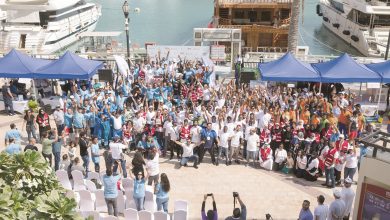 UDC organises The Pearl-Qatar’s seabed clean-up campaign