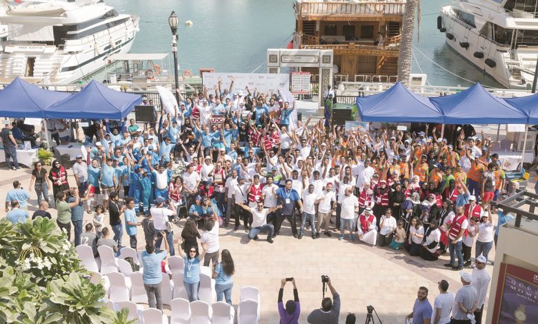 UDC organises The Pearl-Qatar’s seabed clean-up campaign