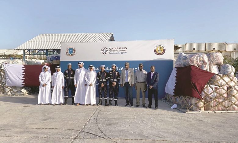First batch of Qatari urgent aid arrives in Mogadishu
