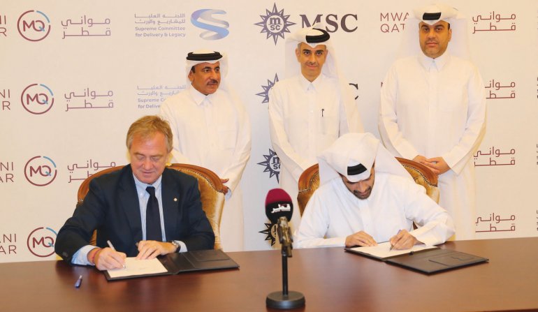 SC signs pact with MSC Cruises to charter cruise liners for FIFA Qatar 2022