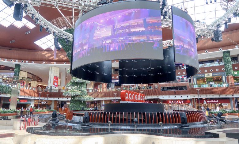 Gulf Cup 2019 matches live on the giant screens at the Oasis Stage