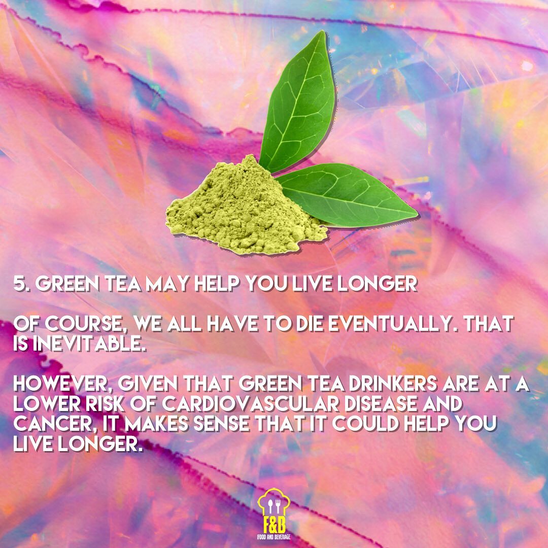 5 health benefits of green tea