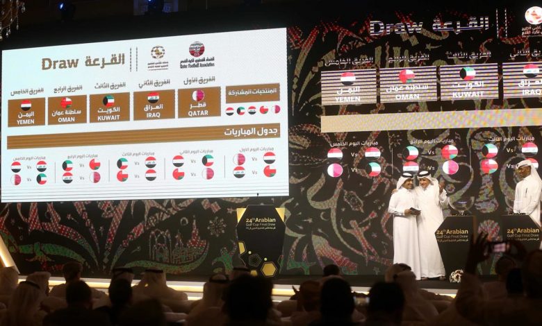 Dates of "24th Arabian Gulf Cup" matches in Qatar Announced