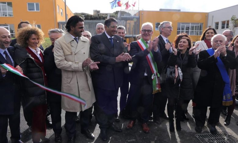 Qatar contributes to reopening a school complex in the Italian city of Macerata