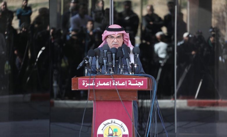 Qatar announces extending financial grant to Gaza till March