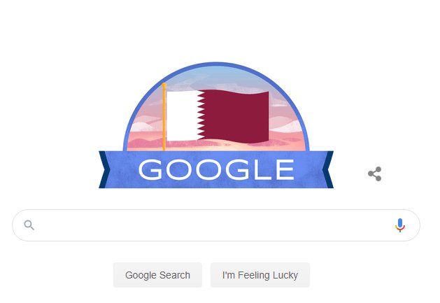 Google joins Qatar in celebrating National Day with a doodle
