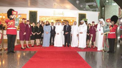 Qatar Duty Free opens Harrods Tea Room at HIA