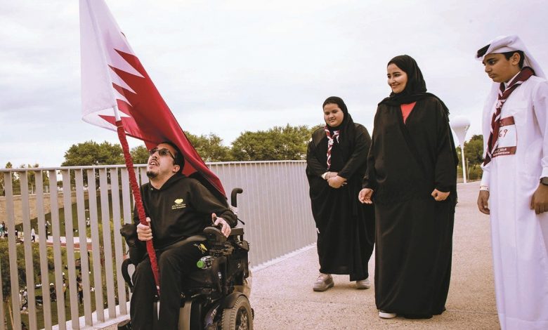 National unity and pride on display as QF hosts stage of Team Qatar’s Flag Relay