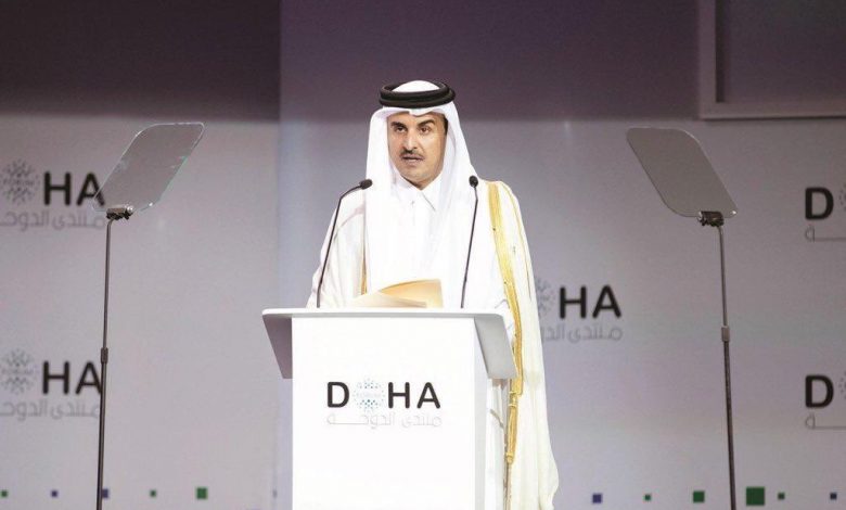Amir opens Doha Forum 2019