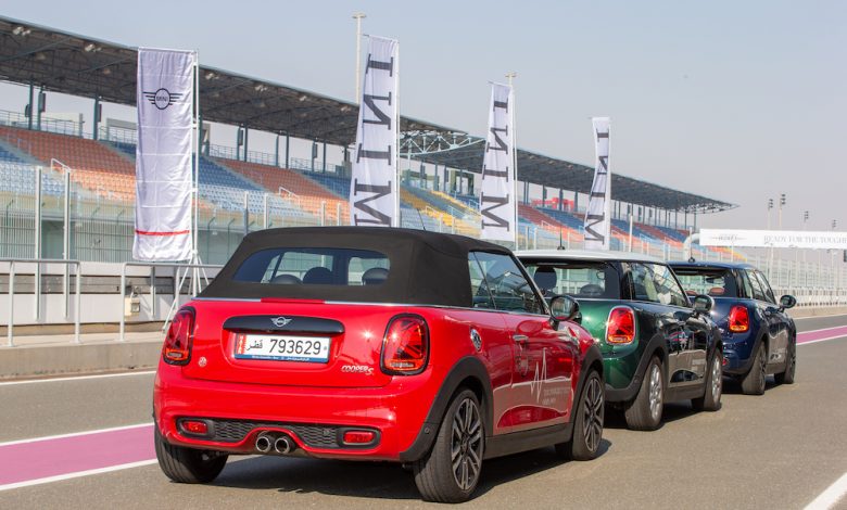 ALL-NEW MINI JOHN COOPER WORKS MODELS PUT TO THE TEST AT LOSAIL INTERNATIONAL CIRCUIT.
