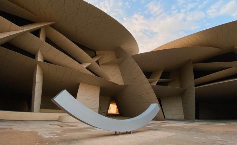 National Museum of Qatar installs gift from Nobel Peace Center
