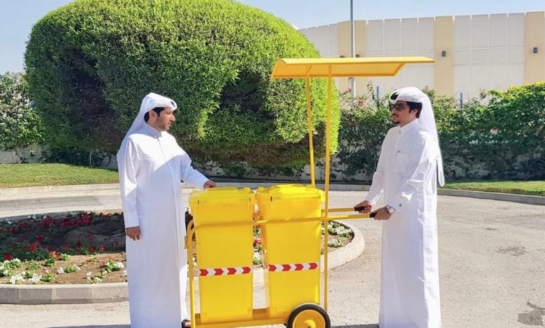 MME launches new hand push cleaning carts with shades
