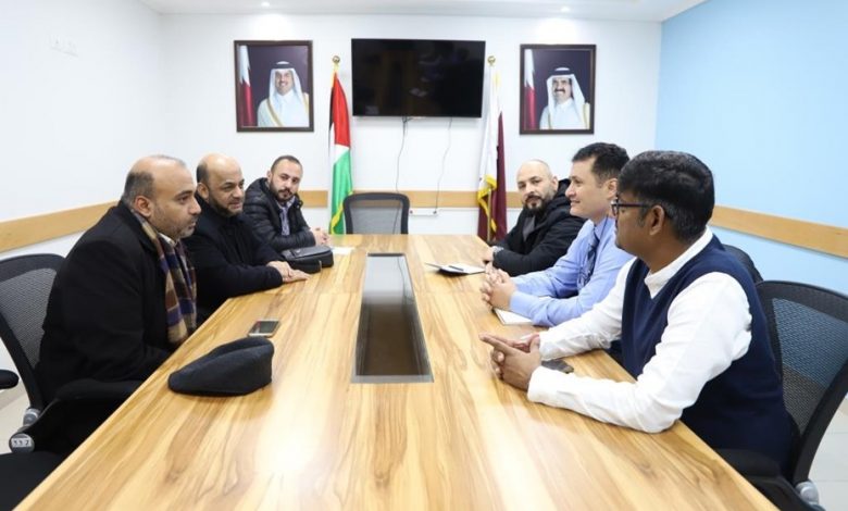 Qatari medical rehabilitation delegation visits Gaza