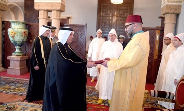 King of Morocco receives credentials of Qatar’s envoy