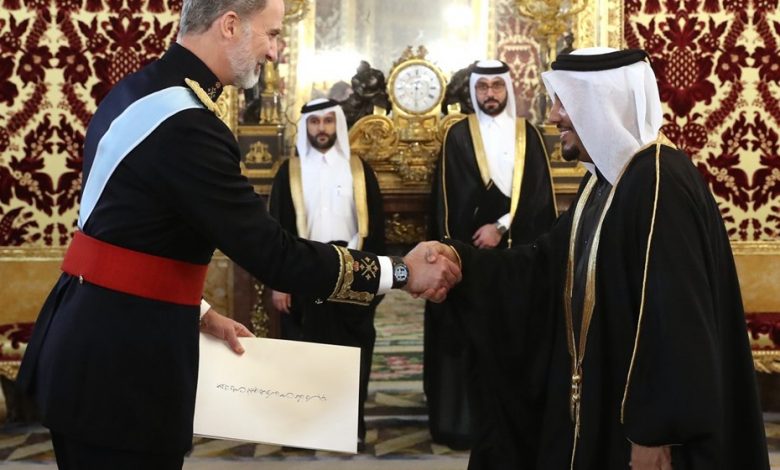 King of Spain receives credentials of Qatar’s Ambassador