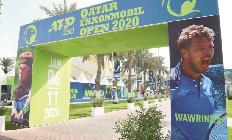 Qatar Airways and QDF welcome top tennis players to Qatar for ExxonMobil Men’s Open