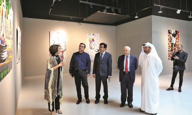 Exhibition at Katara focuses on plight of Palestinian children