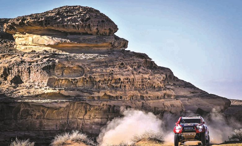Al-Attiyah holds second place in Dakar International Rally