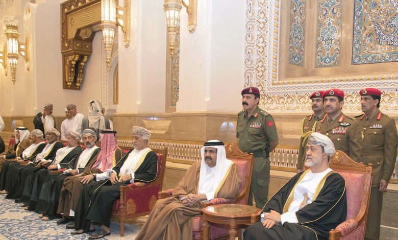 Father Amir offers condolences to Sultan of Oman