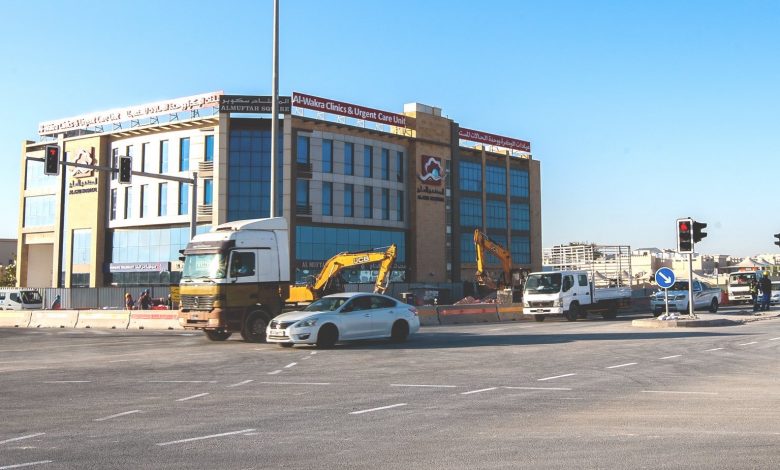 Ashghal partially opens at-grade intersection above Al Wakra Road Tunnel as part of Al Wakra Road