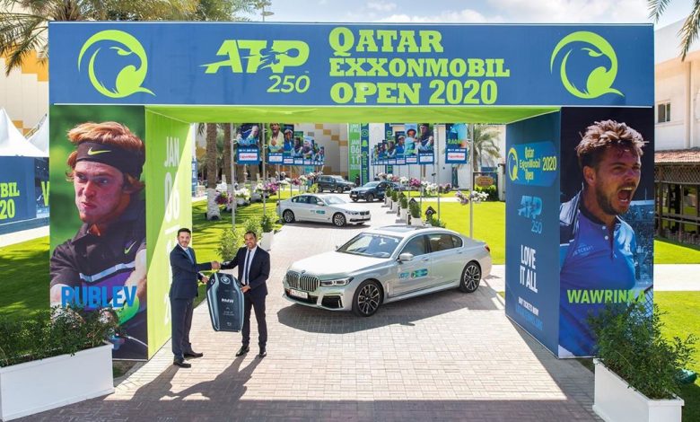 BMW QATAR is the official transport partner for ATP World Tour Tennis Tournament