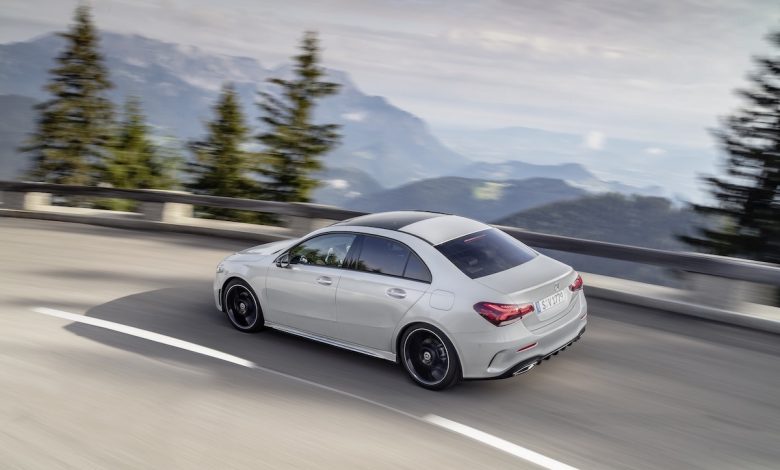 The new Mercedes-Benz A-Class Sedan.. Compact point of entry to the world of premium sedans