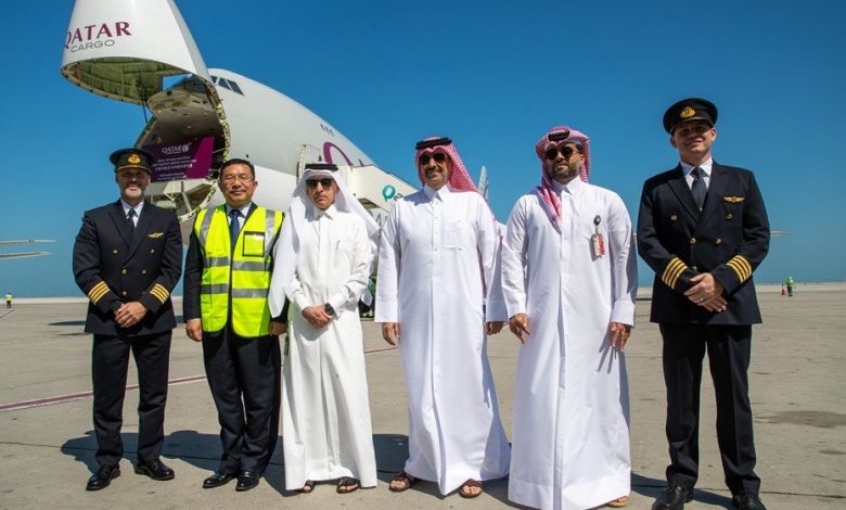 Five Qatar Airways Cargo planes depart to China with medical supplies