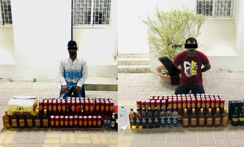 Two people arrested for illegally selling liquor