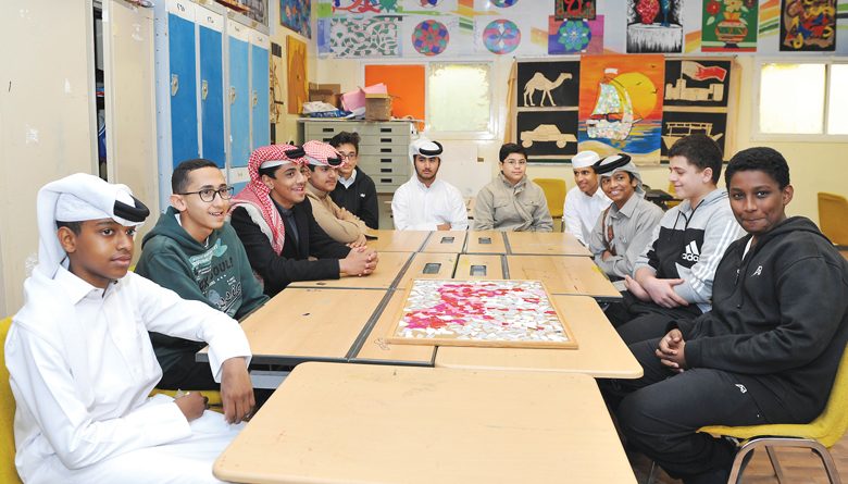 Qatar school adopts unique way to instill love for art
