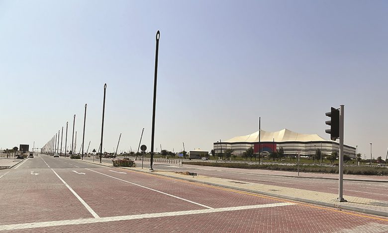 Road development works for Al Rayyan and Al Bayt Stadiums complete