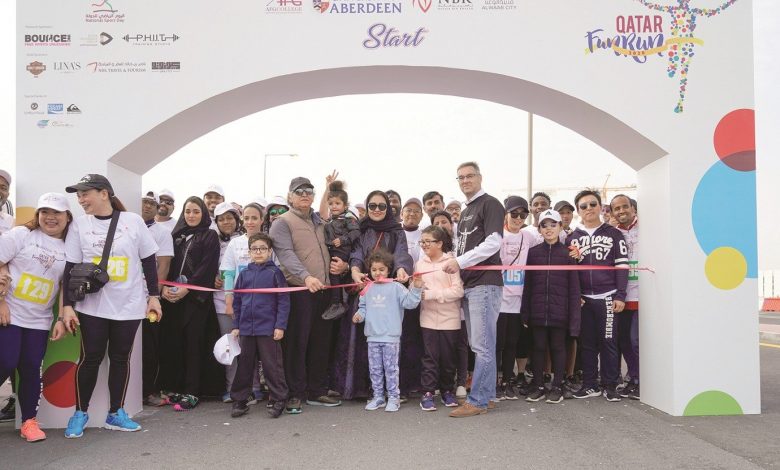 AFG College with the University of Aberdeen organises Fun Run