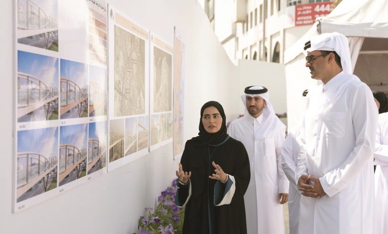 Amir visits Doha Central Development Project