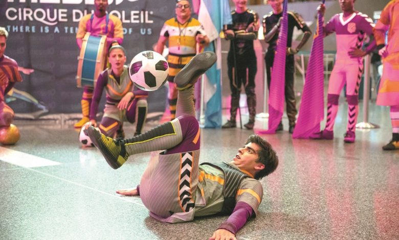 HIA passengers treated to surprise show of Messi 10