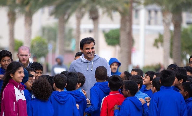 Amir participates in the activities of National Sport Day